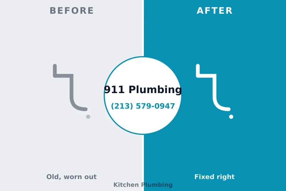 Before and after: plumbing company Lake City, IA